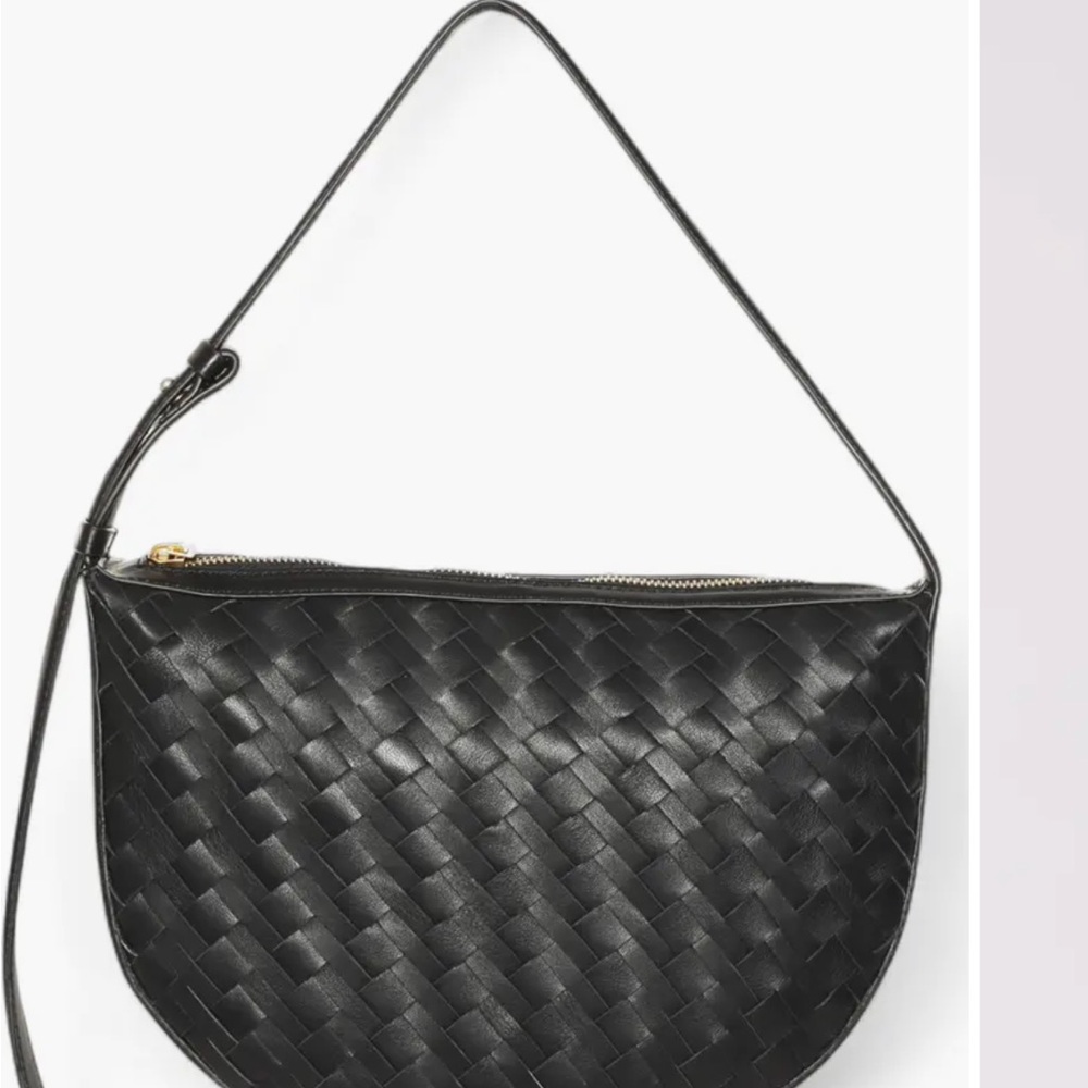 Walter Baker Blake Woven Leather Shoulder Bag